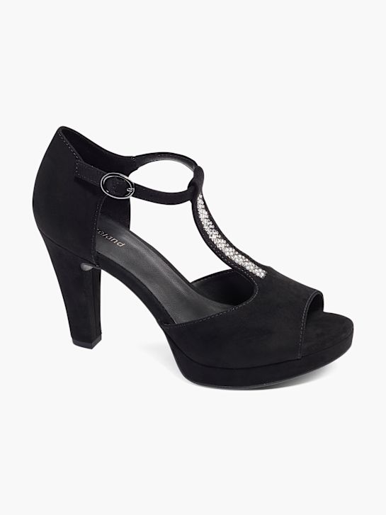 Graceland Spangenpumps Schwarz 13483 6