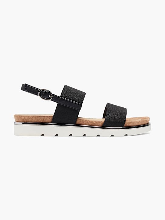 Graceland Sandal Sort 10329 1