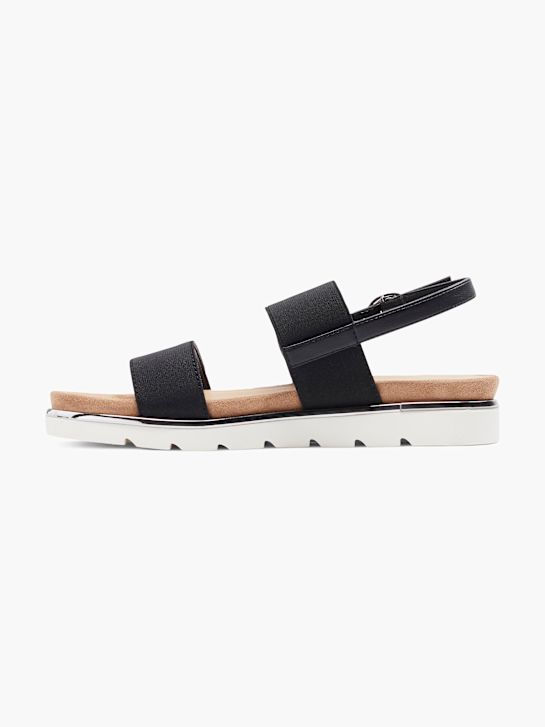 Graceland Sandal Sort 10329 2