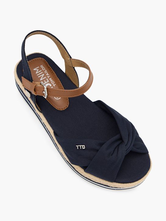TOM TAILOR Szandál kék 7687 2