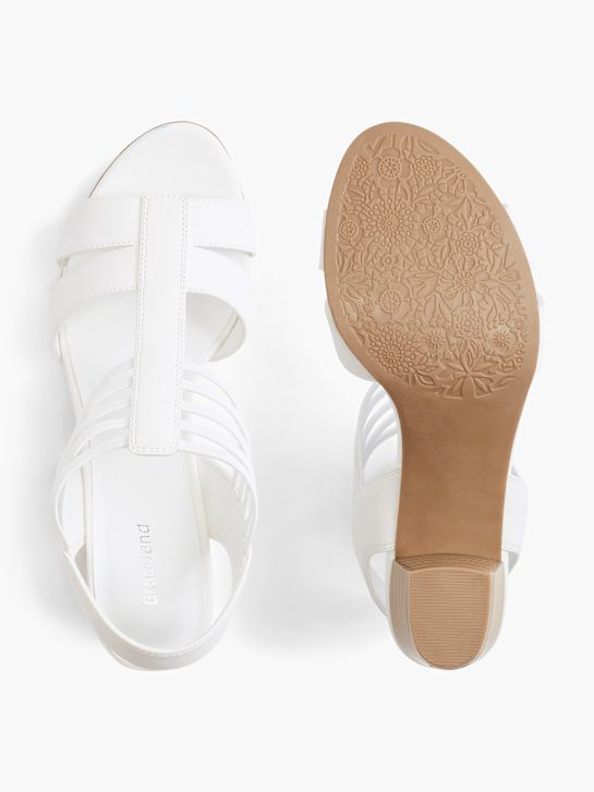 Graceland Heeled sandal White 18339 3