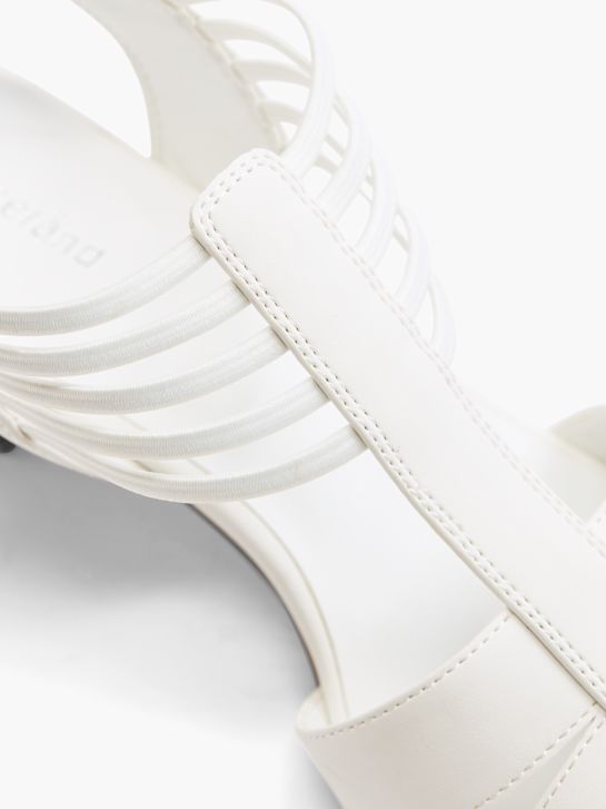 Graceland Sandalette Weiß 18339 5