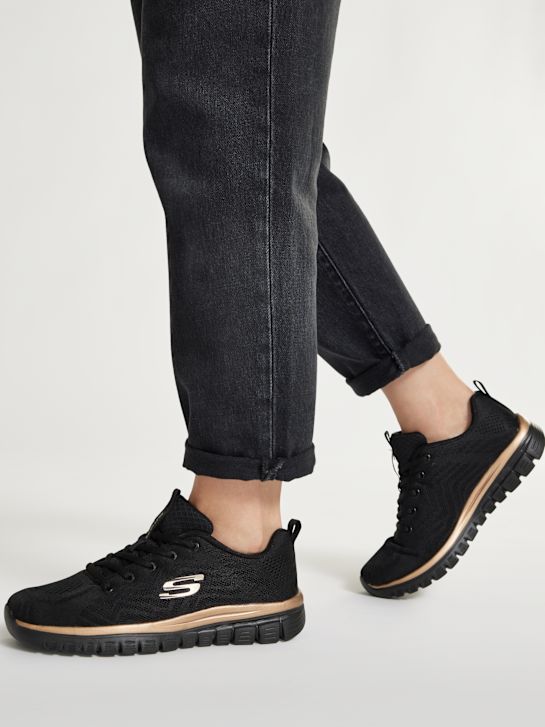 Skechers Обувки за фитнес Черен 14717 7