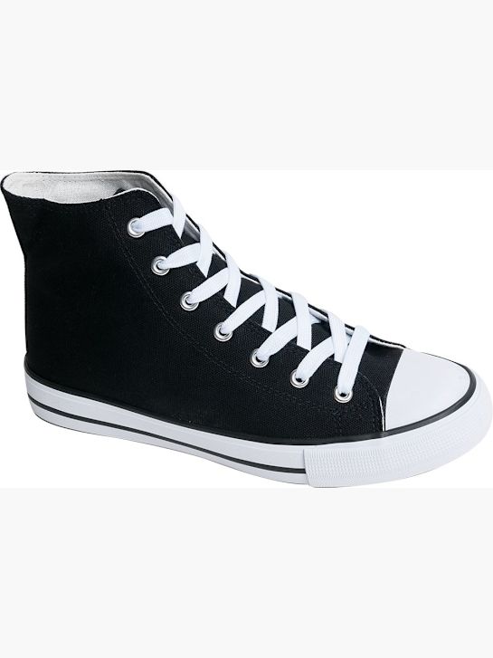 Vty High top trainer Black 88760 2