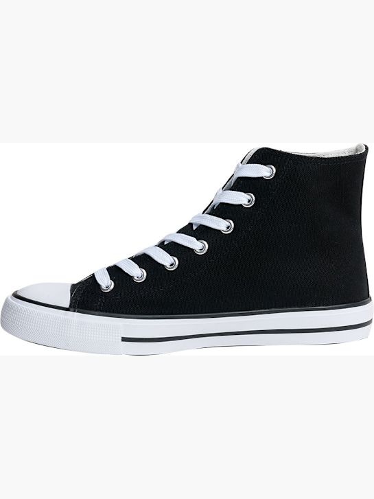 Vty High top trainer Black 88760 3