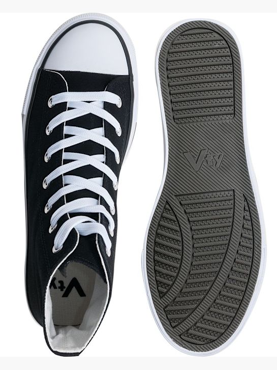 Vty High top trainer Black 88760 4