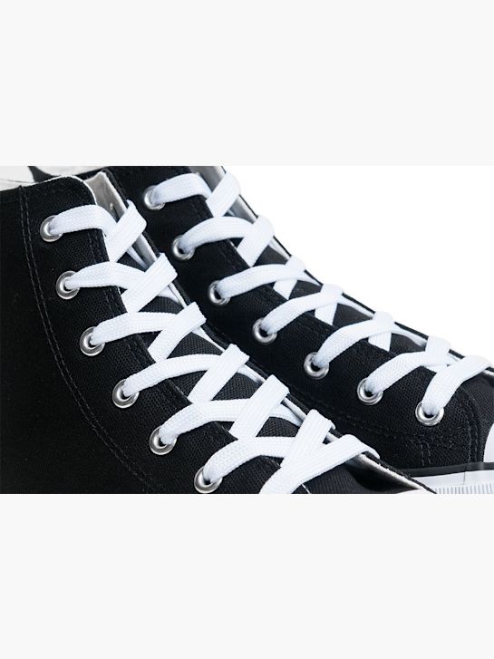 Vty High top trainer Black 88760 5