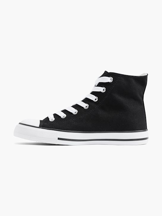 Vty Sneakersy za kostkę Czarny 3113 2