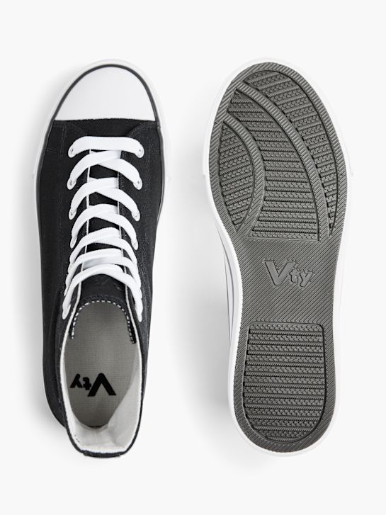 Vty Hoher Sneaker Schwarz 3113 3
