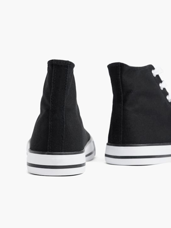 Vty Sneakersy za kostkę Czarny 3113 4