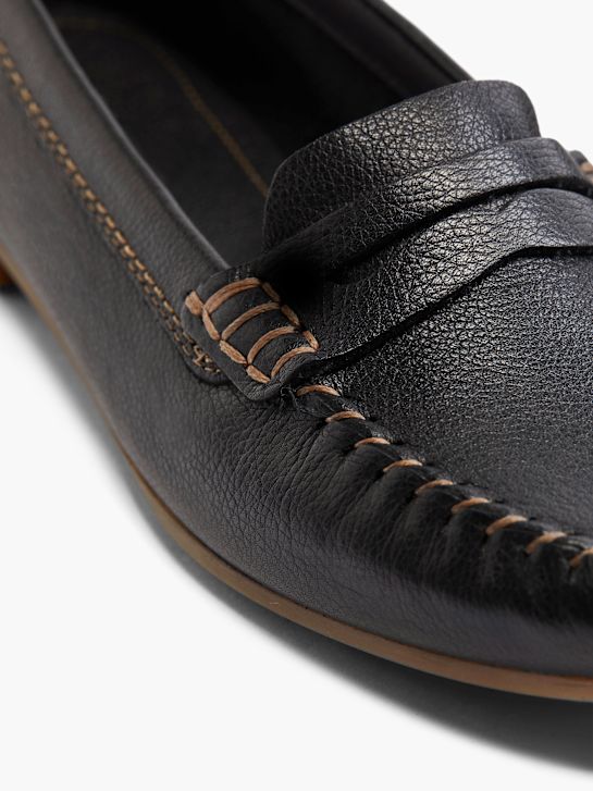 5th Avenue Moccasin Black 30764 5
