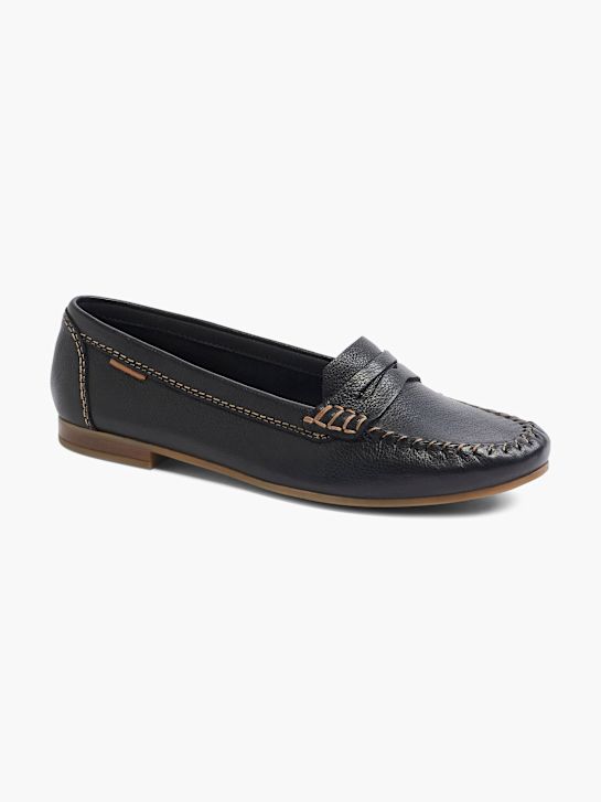 5th Avenue Moccasin Black 30764 6