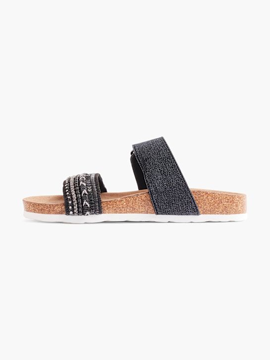 Graceland Sandalia acolchada Negro 22561 2