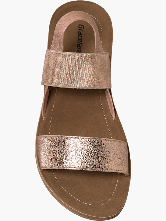 Graceland Sandal Metalik Pembe 69877 3