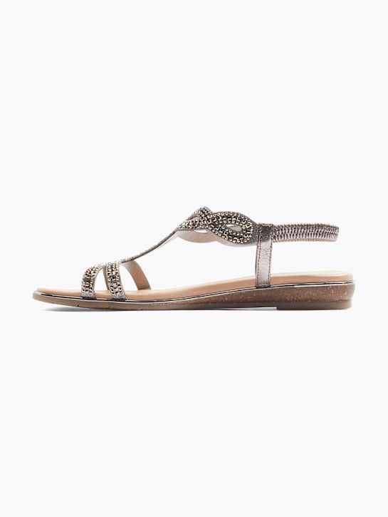 Graceland Sandal Sølv 20433 2