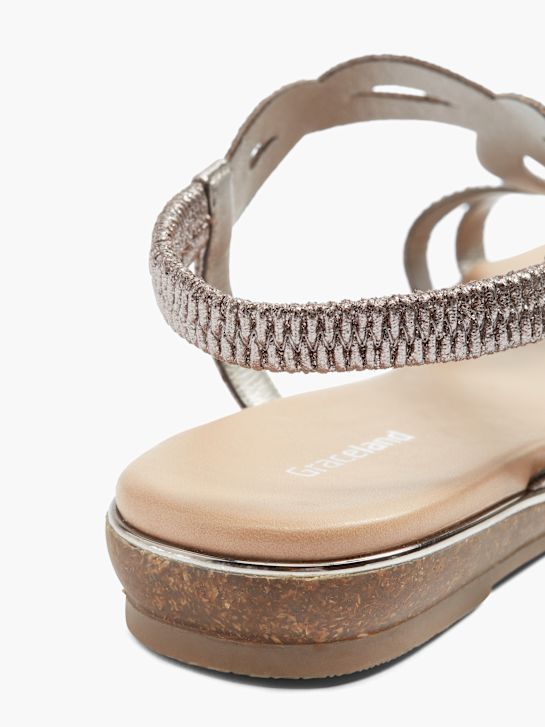 Graceland Sandal Grå 20433 4