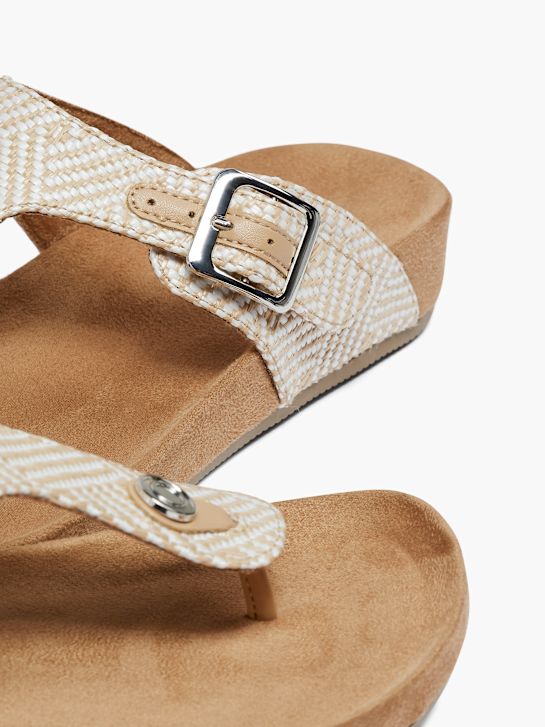 Graceland Tongs Beige 53508 5