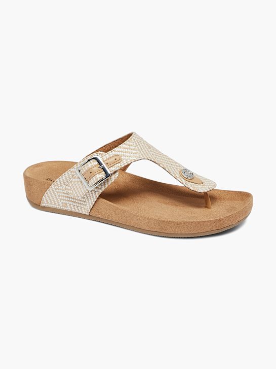Graceland Tongs Beige 53508 6