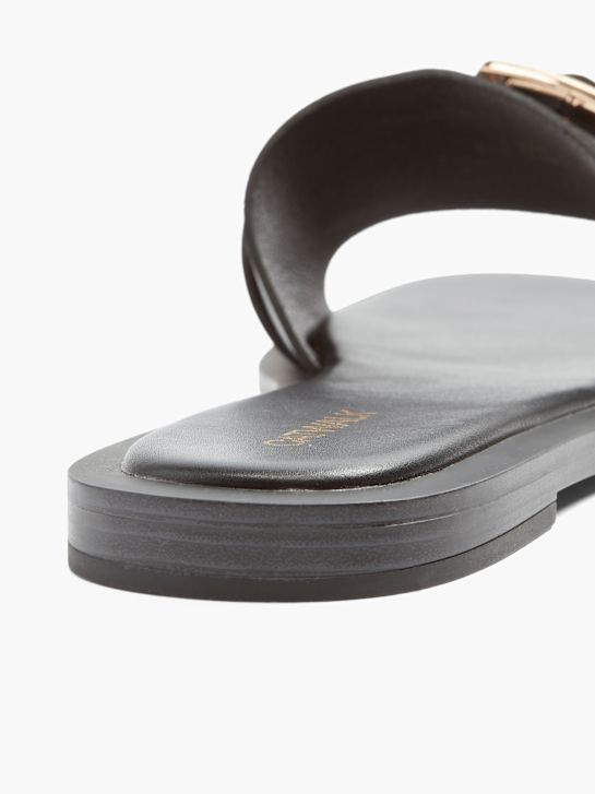 Catwalk Papuc jos Negru 7711 4
