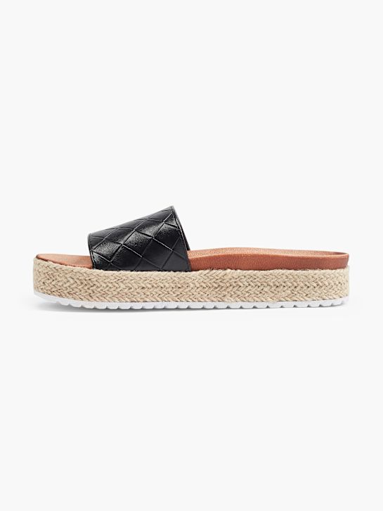 Graceland Pantolette Schwarz 2237 2