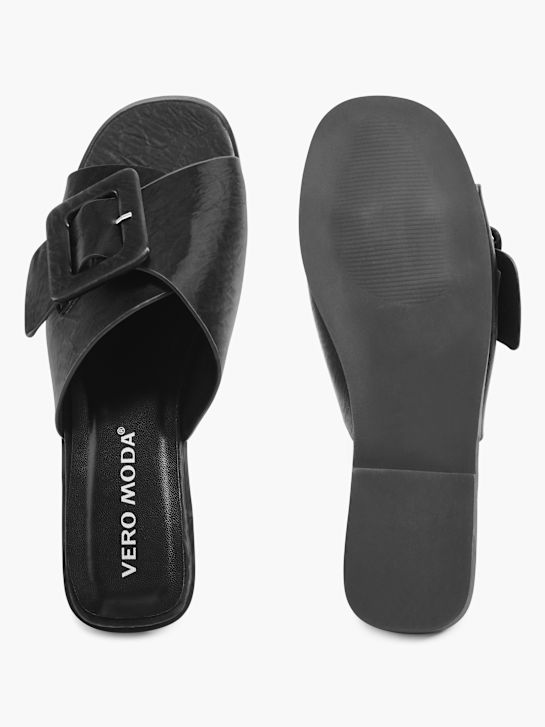 Vero Moda Slip in sandal Sort 4051 3