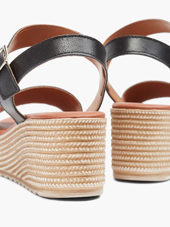 5th Avenue Sandalias de tacón Negro 20168 4