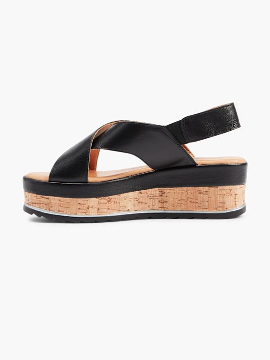 5th Avenue Sandalo con tacco Nero 21791 2