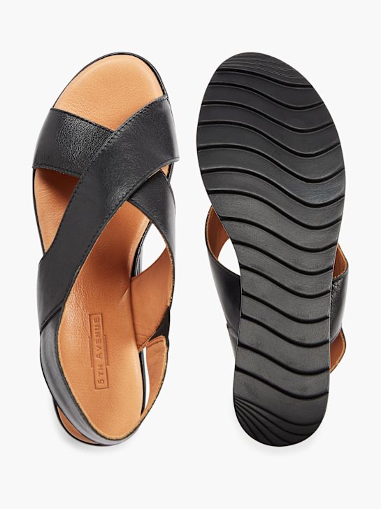 5th Avenue Sandalo con tacco Nero 21791 3