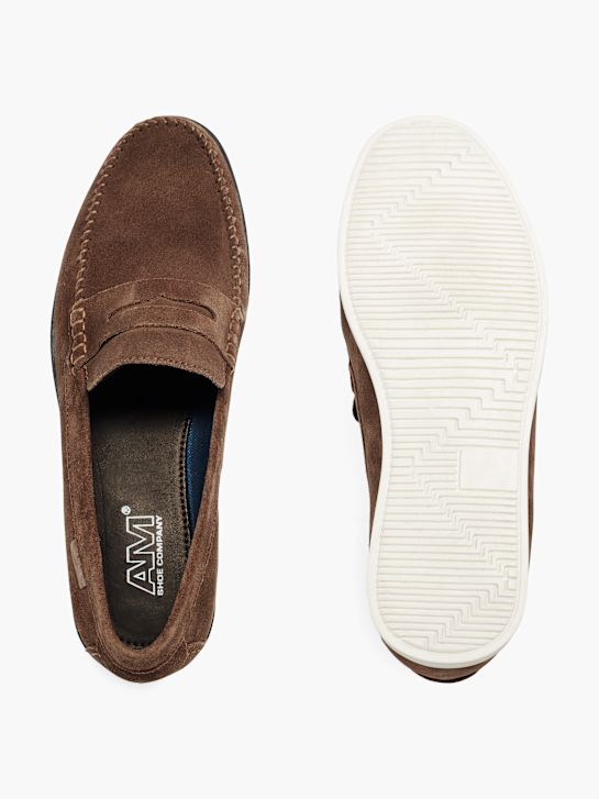 AM SHOE Mocassino Marrone 23694 3