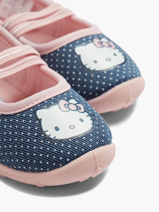 HELLO KITTY Papuče Modrá 606 5