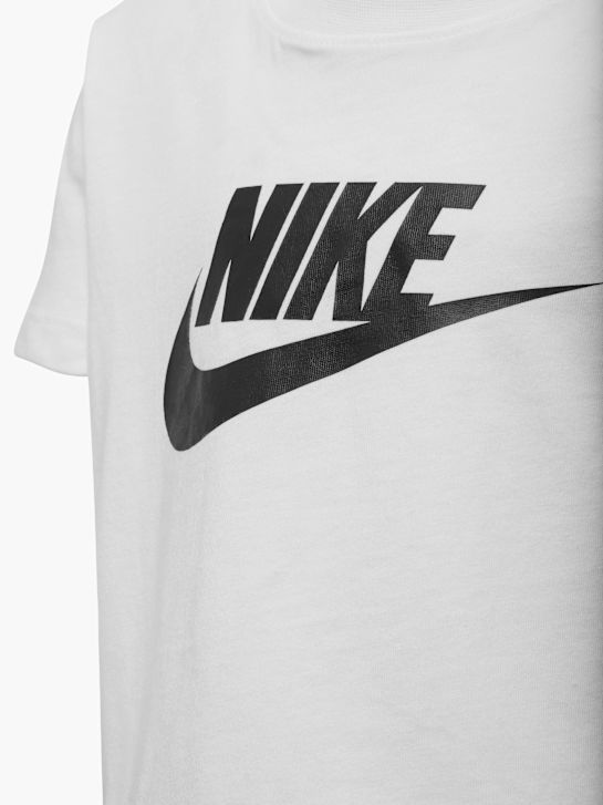 Nike Tee-shirt Blanc 55667 4