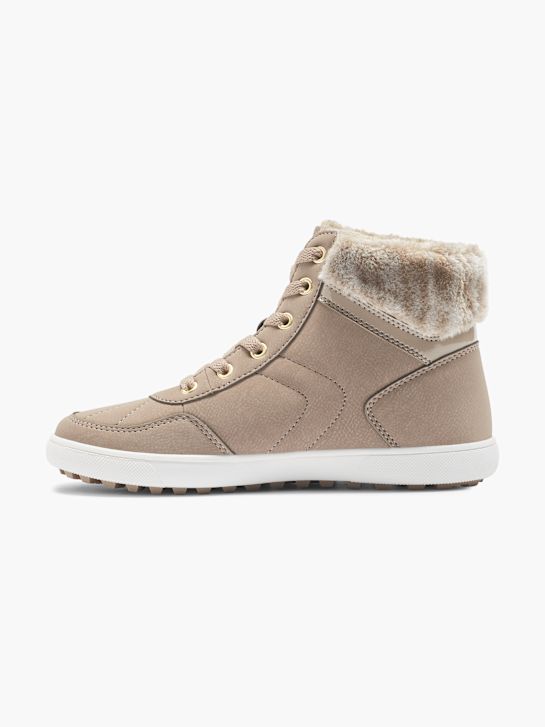 Vty Sapatilha tipo bota Taupe 6816 2