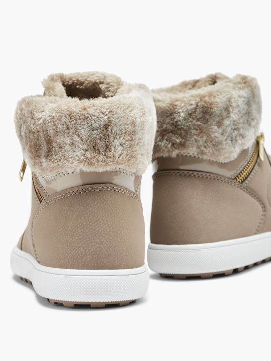 Vty Sapatilha tipo bota Taupe 6816 4