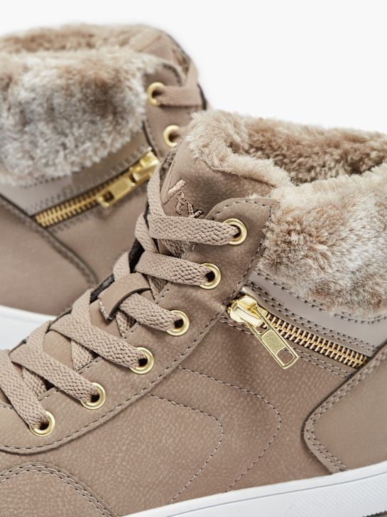 Vty Sapatilha tipo bota Taupe 6816 5