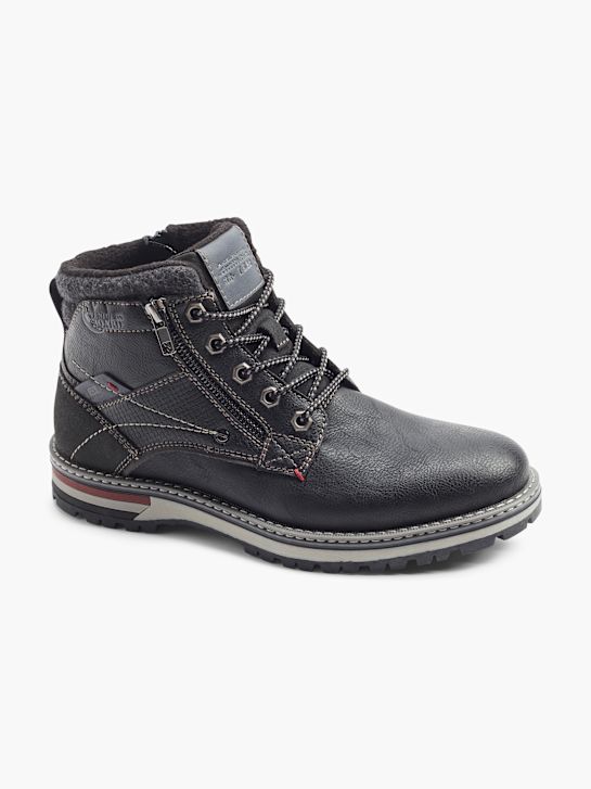 AM SHOE Zimná obuv Čierna 3169 6