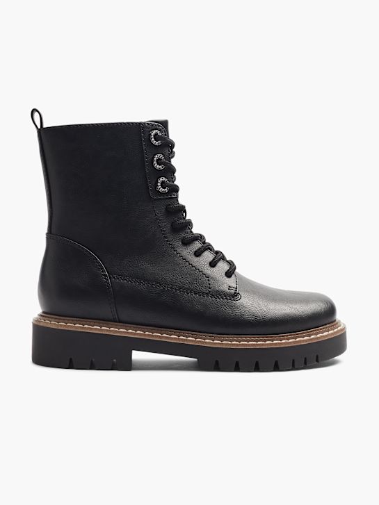 Graceland Stivale allacciato Nero 3174 1