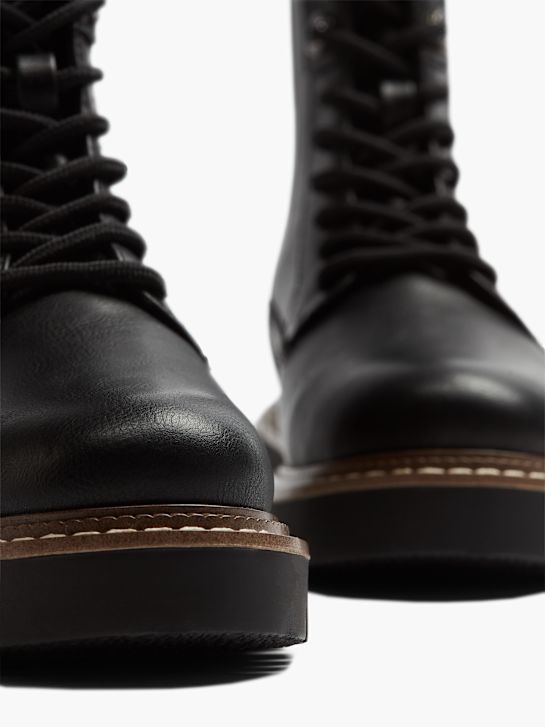 Graceland Stivale allacciato Nero 3174 5