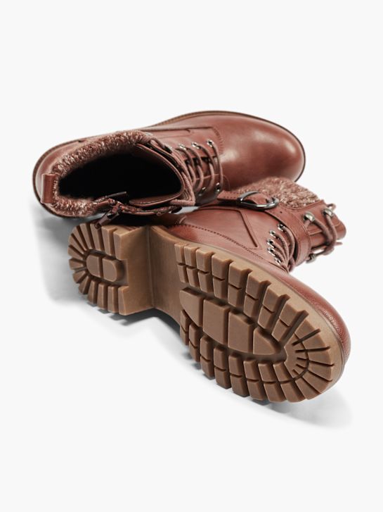 Landrover Snørestøvle Cognac 24533 3