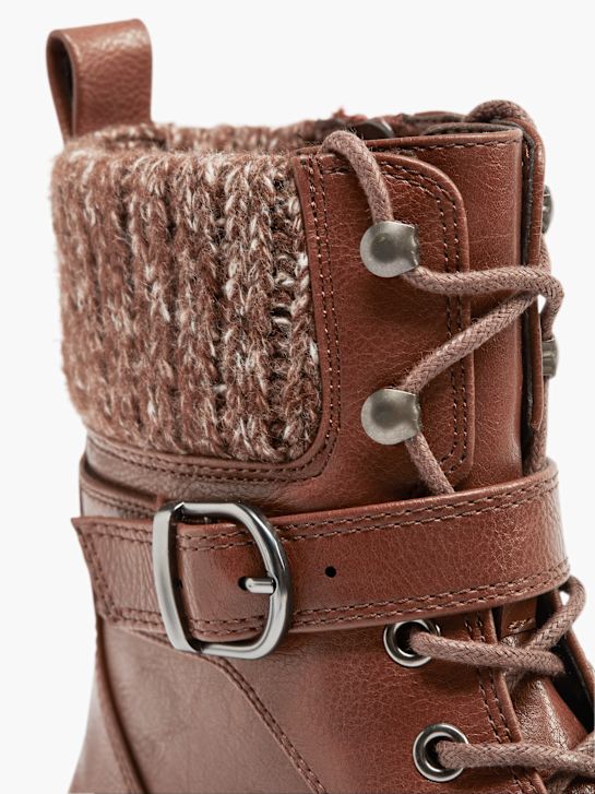 Landrover Snørestøvle Cognac 24533 5