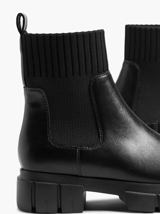 Catwalk Bokacsizma fekete 3177 5