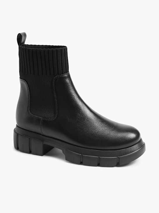 Catwalk Bokacsizma fekete 3177 6