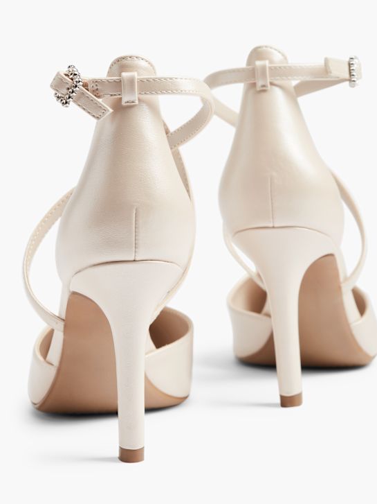 Graceland Tacones con hebilla Beige 20001 4