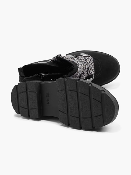 ESPRIT Stivale allacciato Nero 6825 3