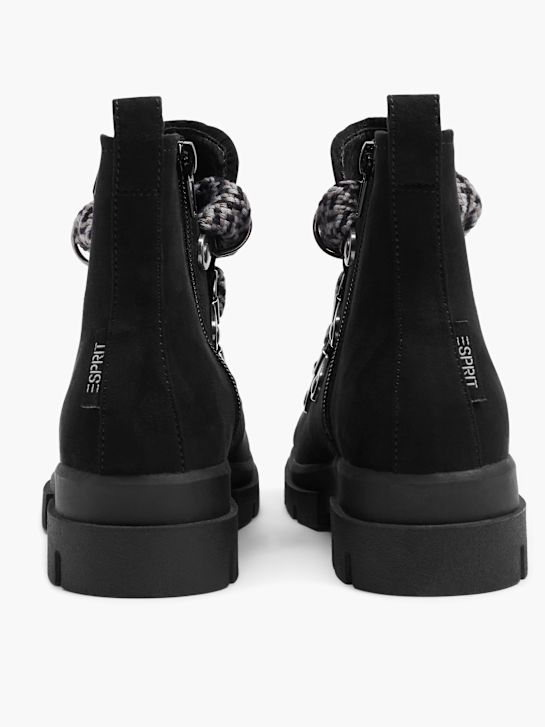 ESPRIT Bota con cordones Negro 6825 4