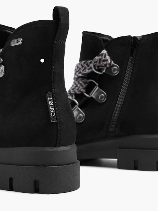 ESPRIT Bota con cordones Negro 6825 5