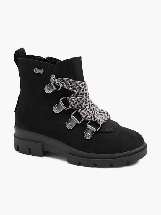 ESPRIT Bota con cordones Negro 6825 6