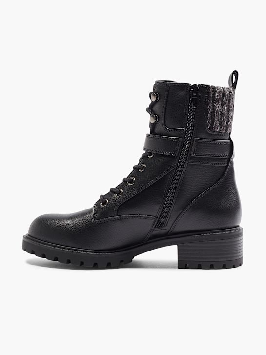 Highland Creek Schnürboots Schwarz 18574 2