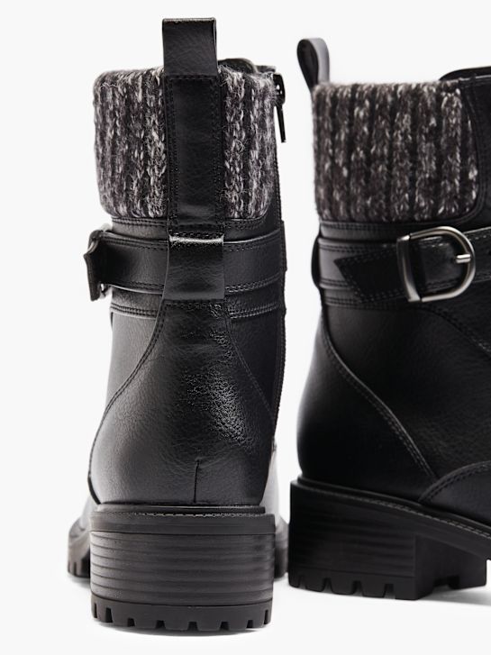Highland Creek Schnürboots Schwarz 18574 4