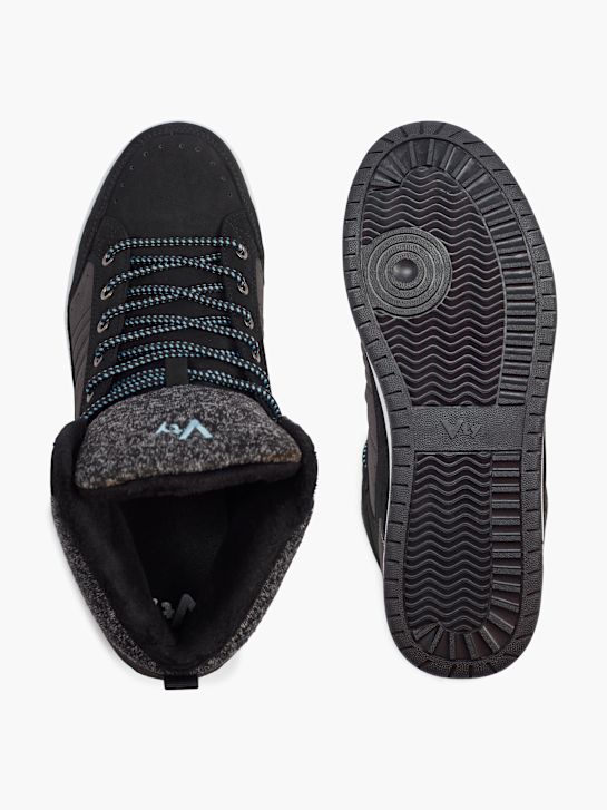 Vty Hoher Sneaker Schwarz 5909 3