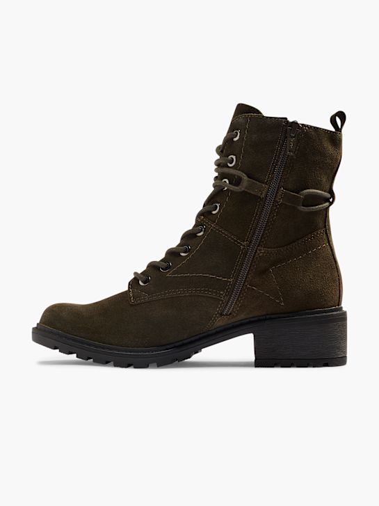5th Avenue Bota com cordões Caqui 4095 2